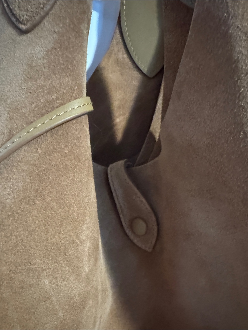 Polo by Ralph Lauren Brown Suede Tote Bag - Picture 7 of 12
